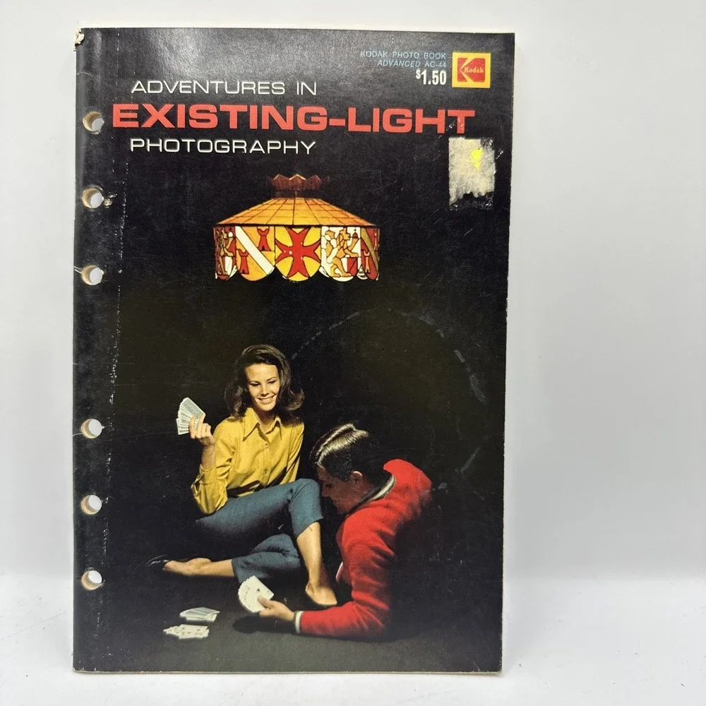 Adventures In Existing -Light Photography By Kodak Paperback Advanced AC 44 1976